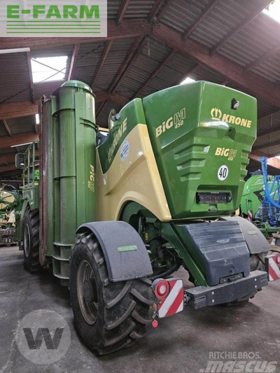 Krone big m 450 cv Græsslåmaskiner