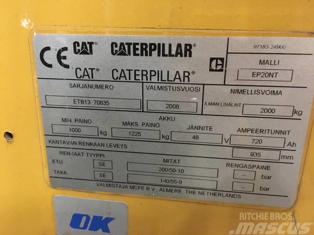 CAT EP 20 NT El gaffeltrucks