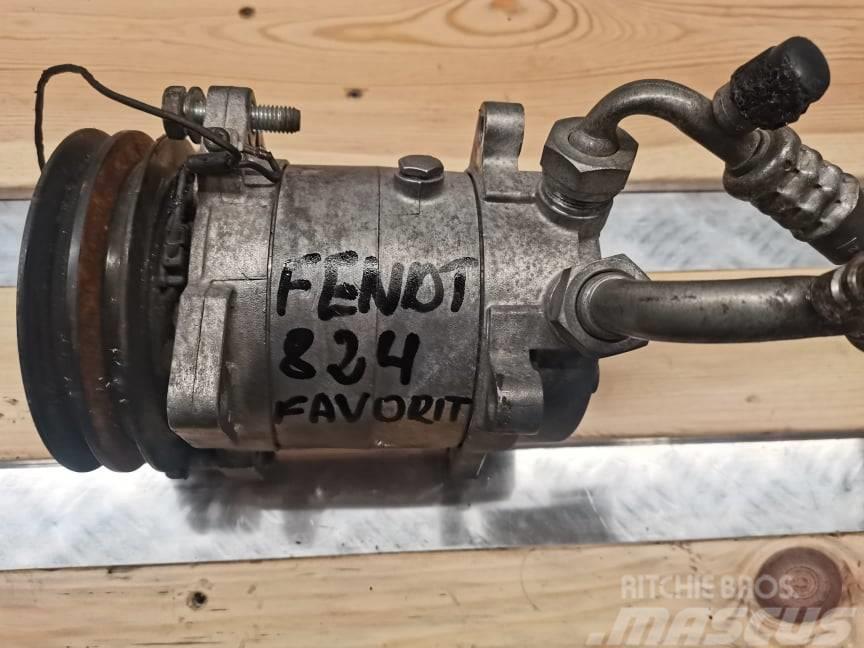 Fendt 824 Favorit {air conditioning compressor} Radiatorer