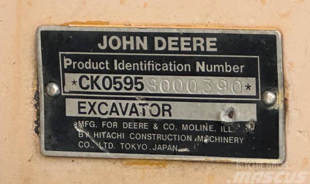 John Deere 595 Gravemaskiner på hjul
