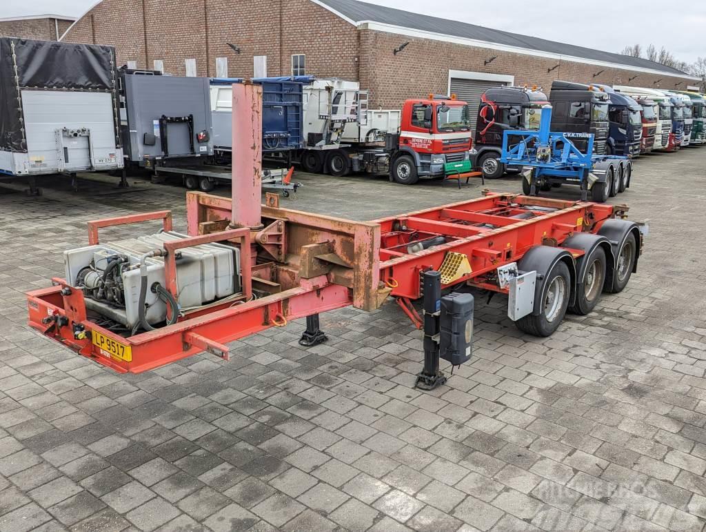 General Trailer 20FT Tipper - Slider - ADR FL OX AT - ElectricHydr Semi-trailer med containerramme