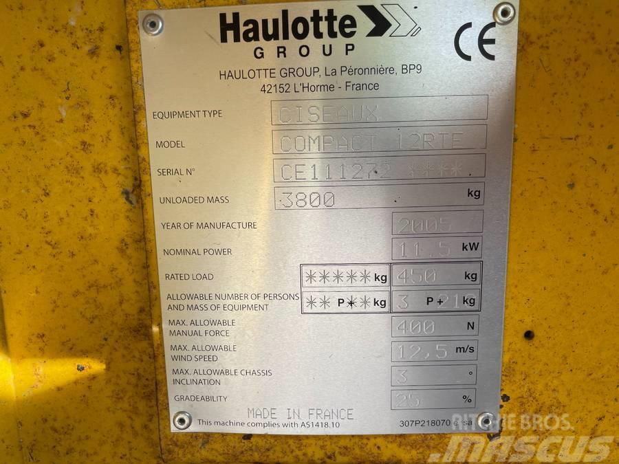 Haulotte Compact 12 RTE Saxlifte