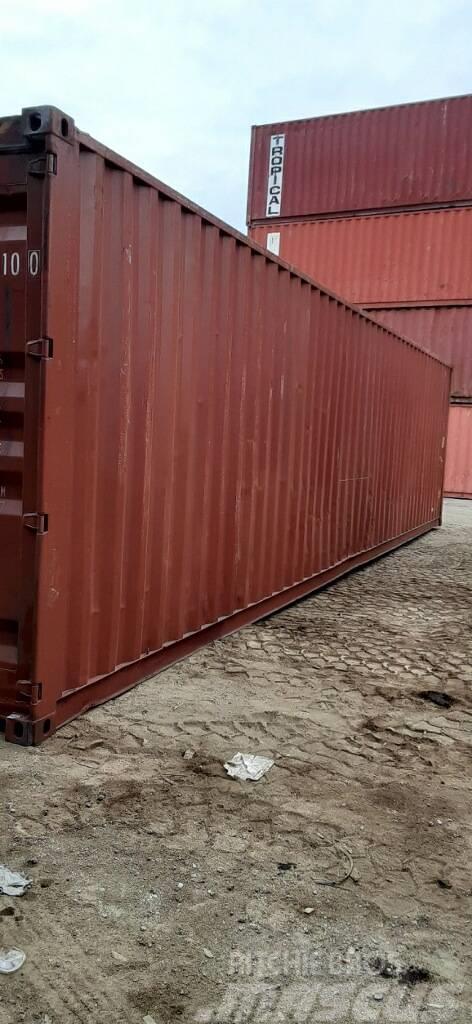 CIMC 40 Foot High Cube Used Shipping Container Anhænger med containerramme