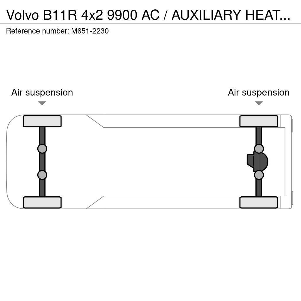 Volvo B11R 4x2 9900 AC / AUXILIARY HEATING / CD / TV / W Rutebiler
