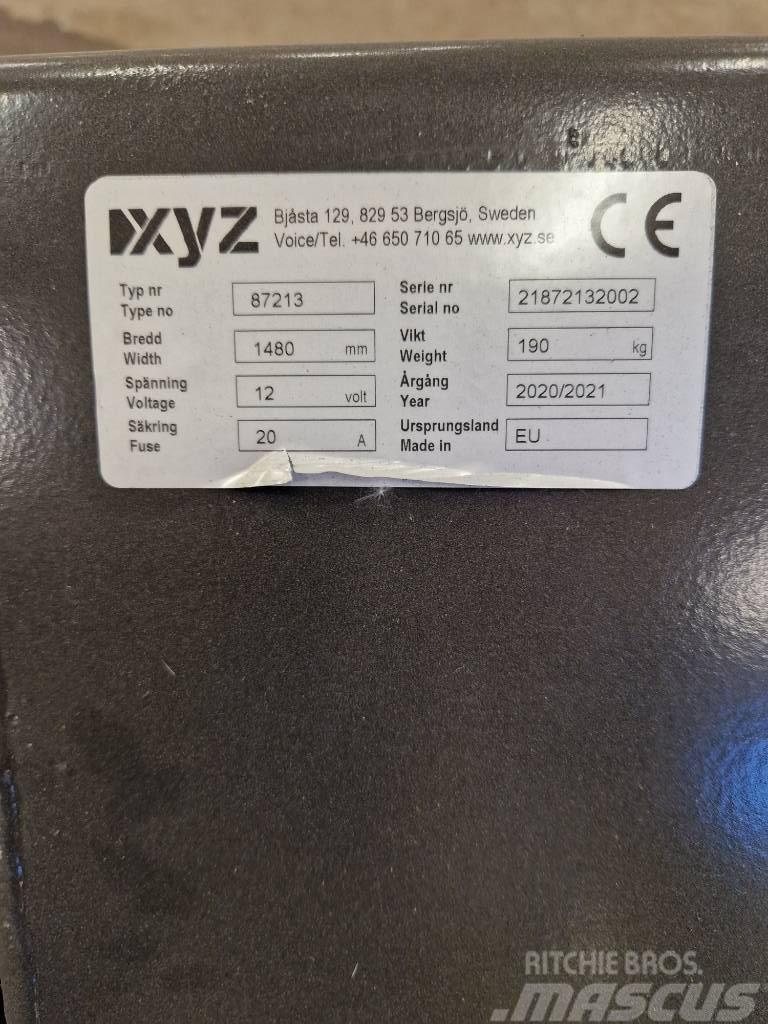 XYZ Sandspridare Compact 1,3 Elektrisk Andet tilbehør