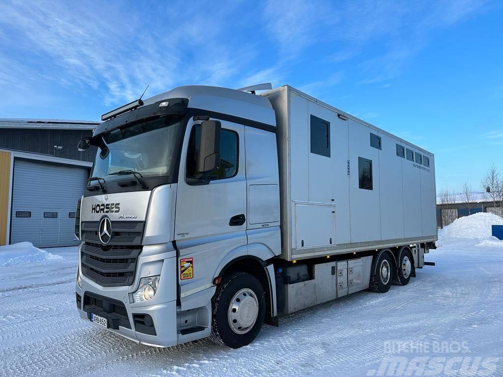 Mercedes-Benz Actros Lastbiler til dyretransport