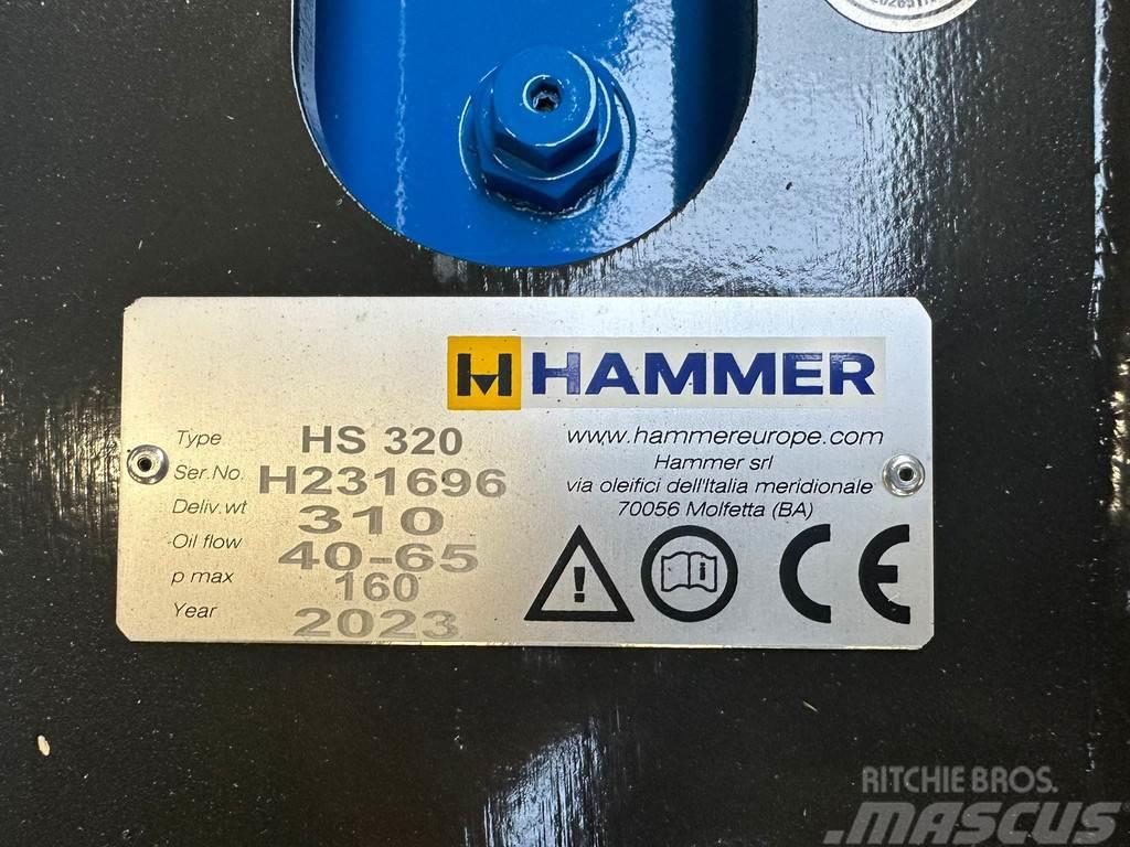 Hammer HS320 Hydraulik / Trykluft hammere