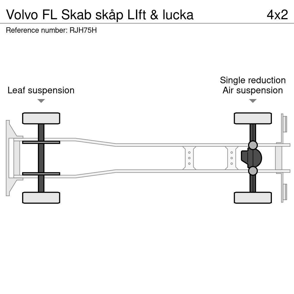 Volvo FL Skab skåp LIft & lucka Fast kasse