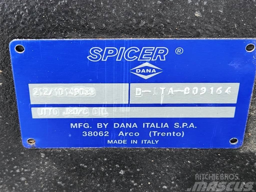 Spicer Dana 212/10149033 - Axle/Achse/As Aksler