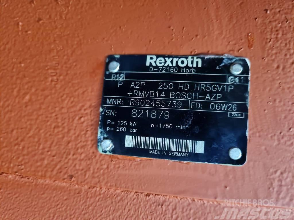 Rexroth A2P250HD HR5GV1P + RMVB14 Special gravemaskiner