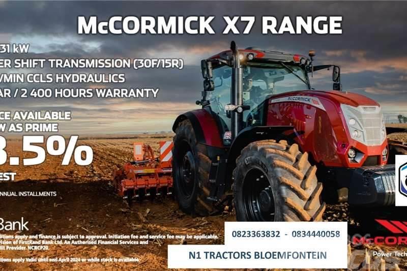 McCormick PROMO - McCormick X7 Range 121 - 131kW Traktorer