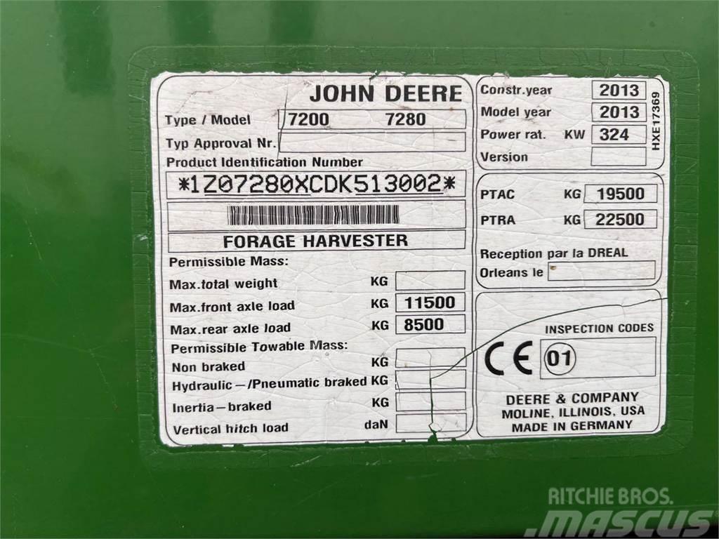 John Deere 7280 Finsnittere
