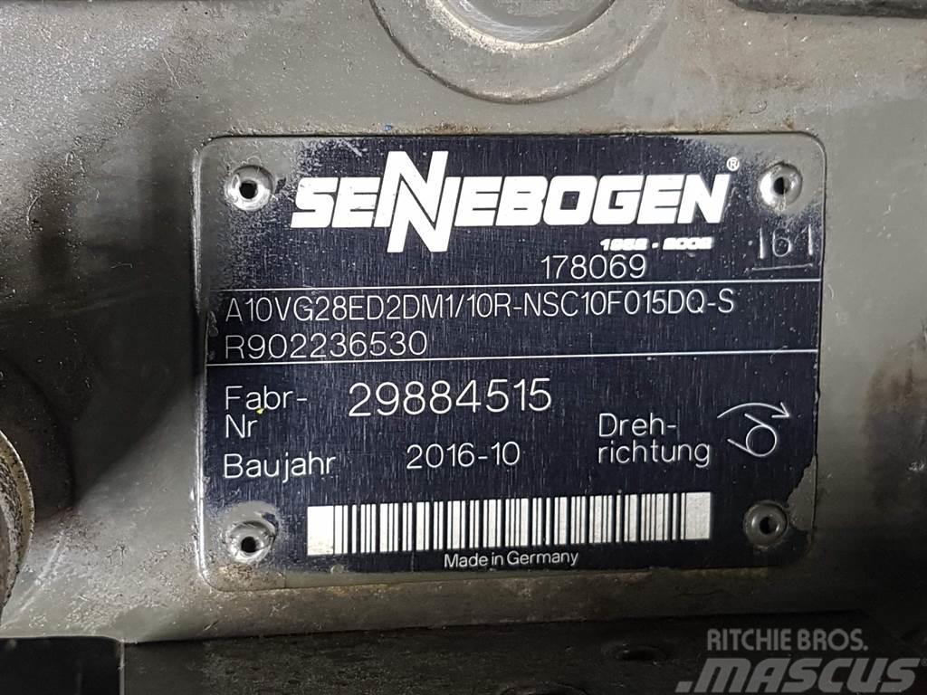 Sennebogen 818E-Rexroth A10VG28ED2DM1/10R-Load sensing pump Hydraulik