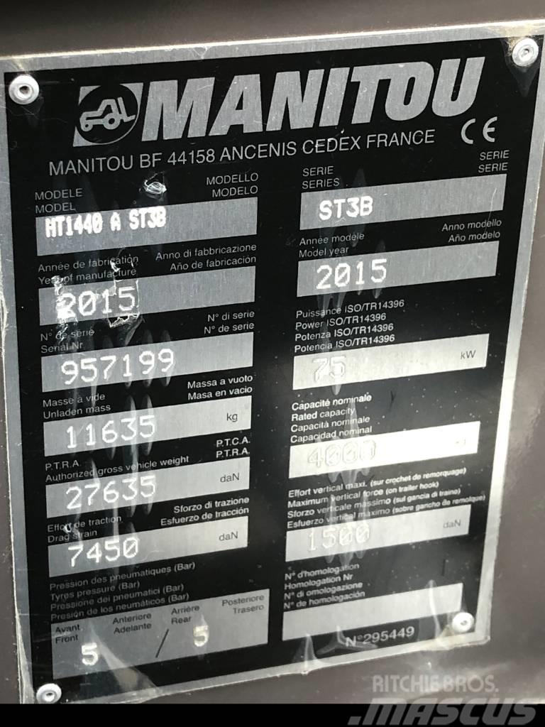 Manitou MT1440 A ST3B Teleskoplæssere