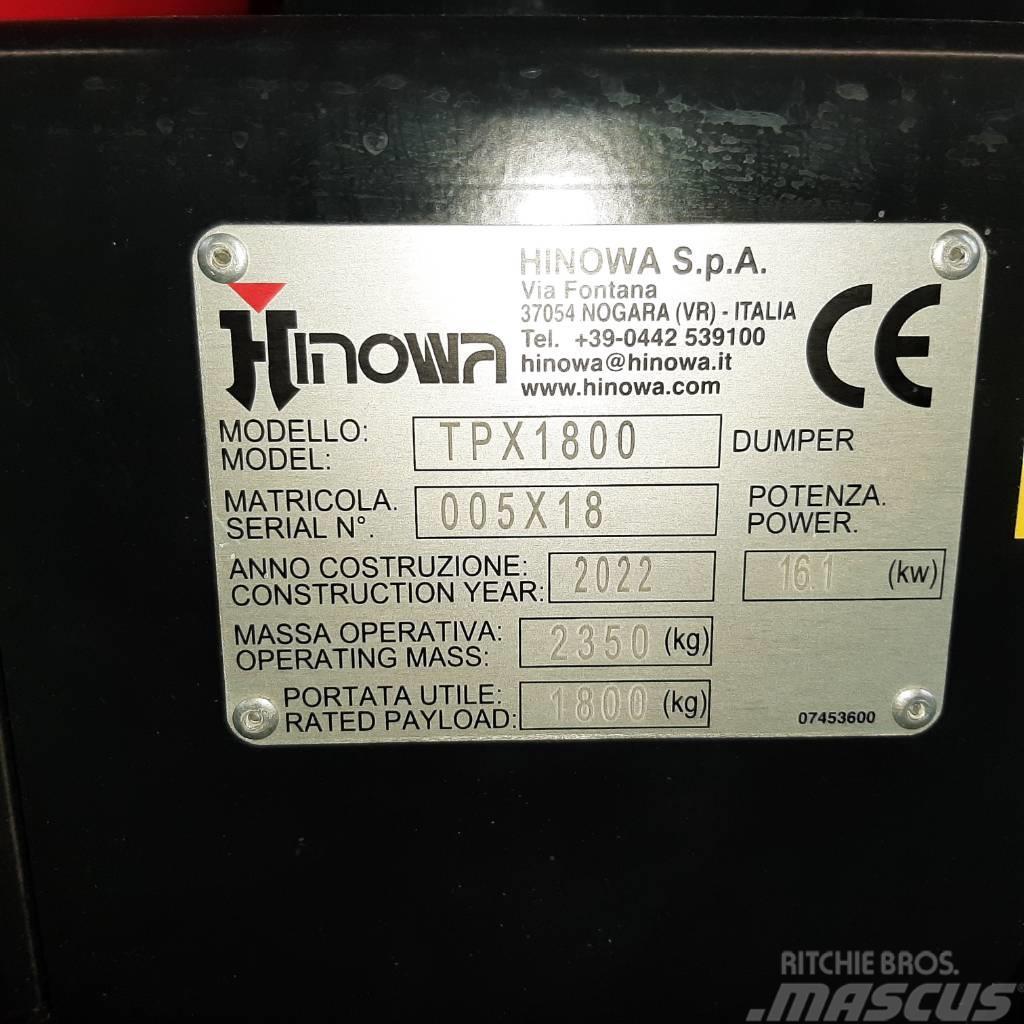 Hinowa TPX1800 Terrængående gaffeltruck