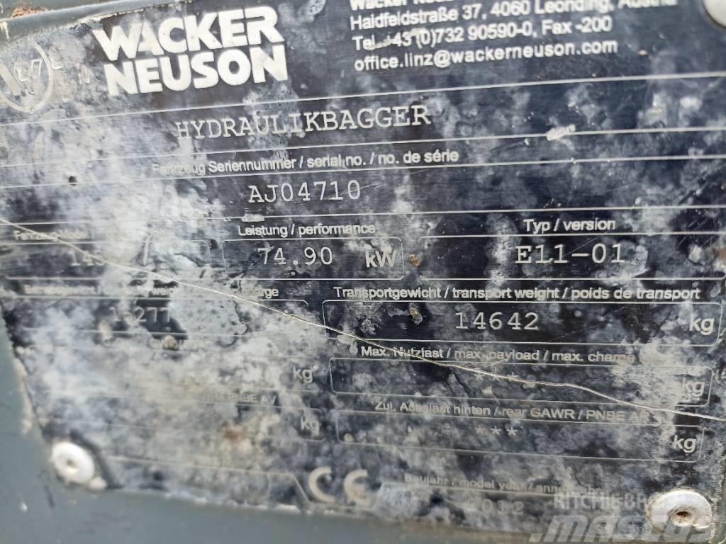Wacker Neuson 14504 Gravemaskiner på larvebånd