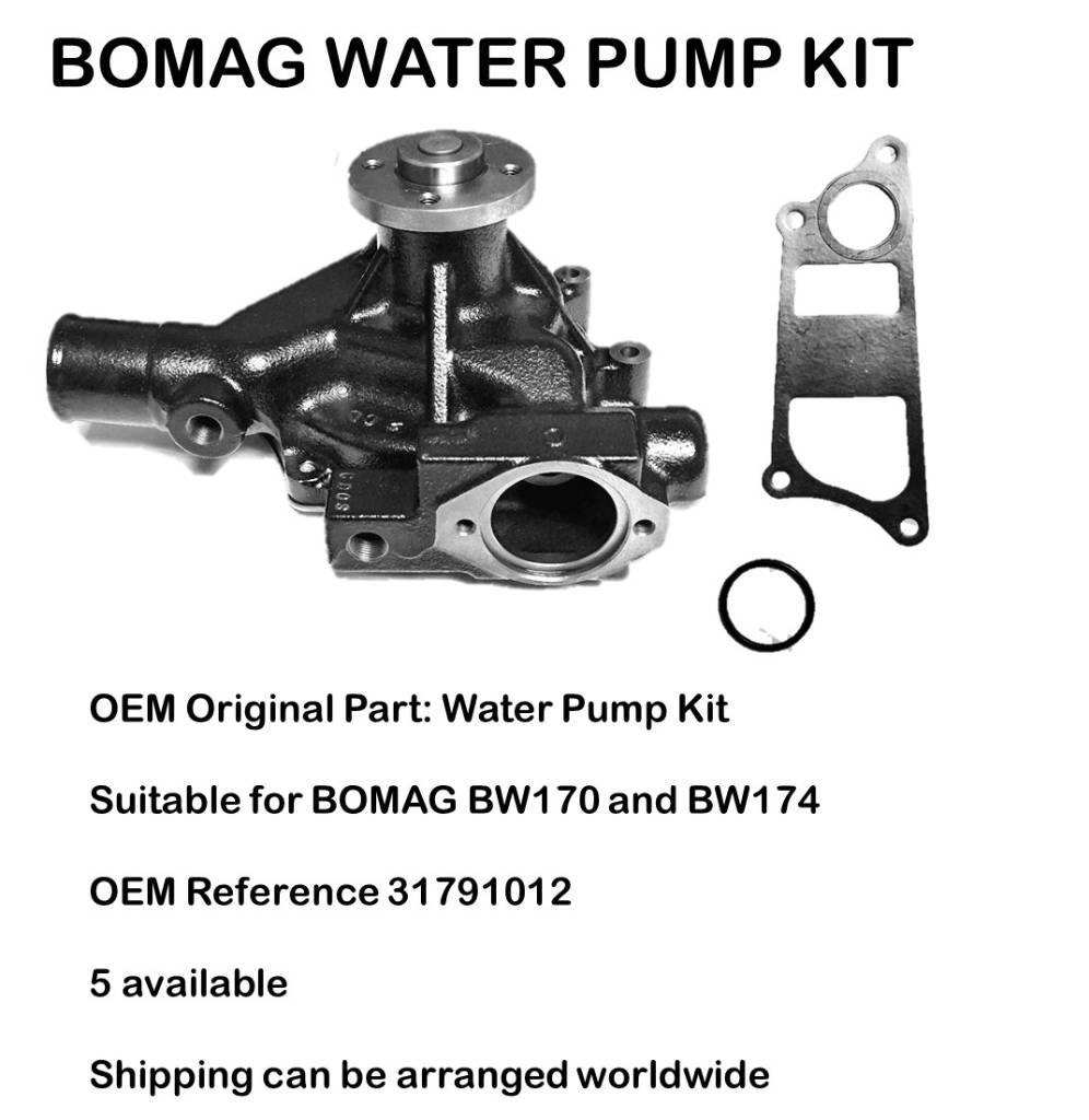 Bomag BW 170 Water Pump Hydraulik
