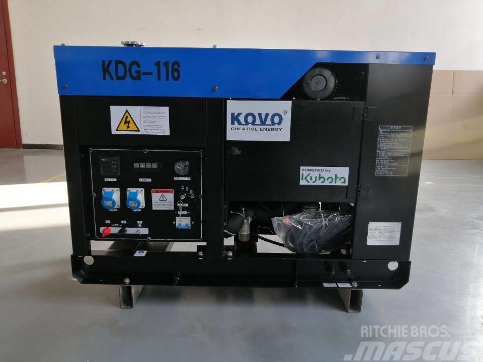 Kubota powered diesel generator J116 Dieselgeneratorer