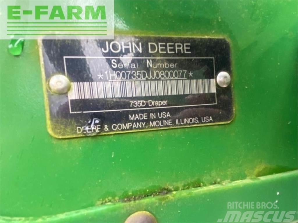 John Deere 735d (10,66m) Tilbehør til mejetærskere