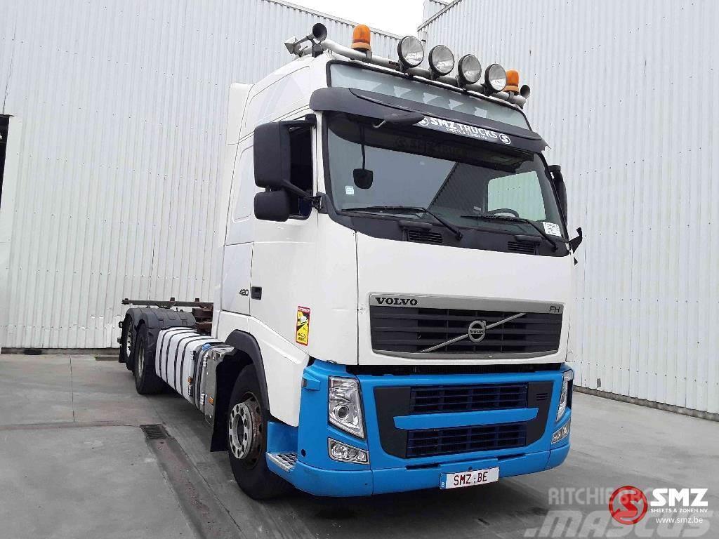 Volvo FH 420 6x2 Lastbiler med containerramme / veksellad
