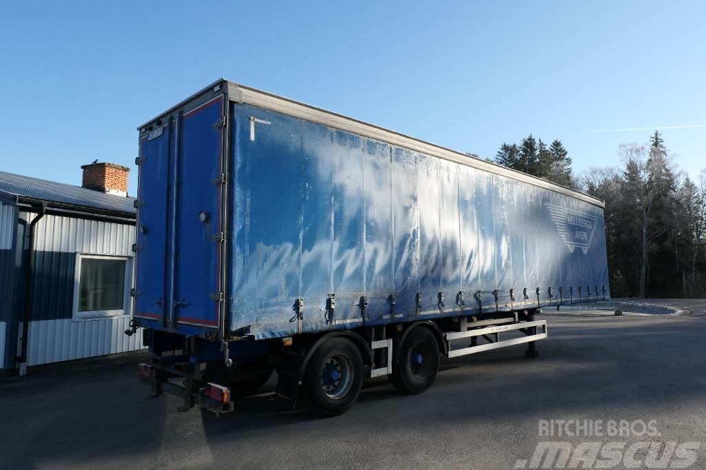 Montracon C2a Semi-trailer med Gardinsider