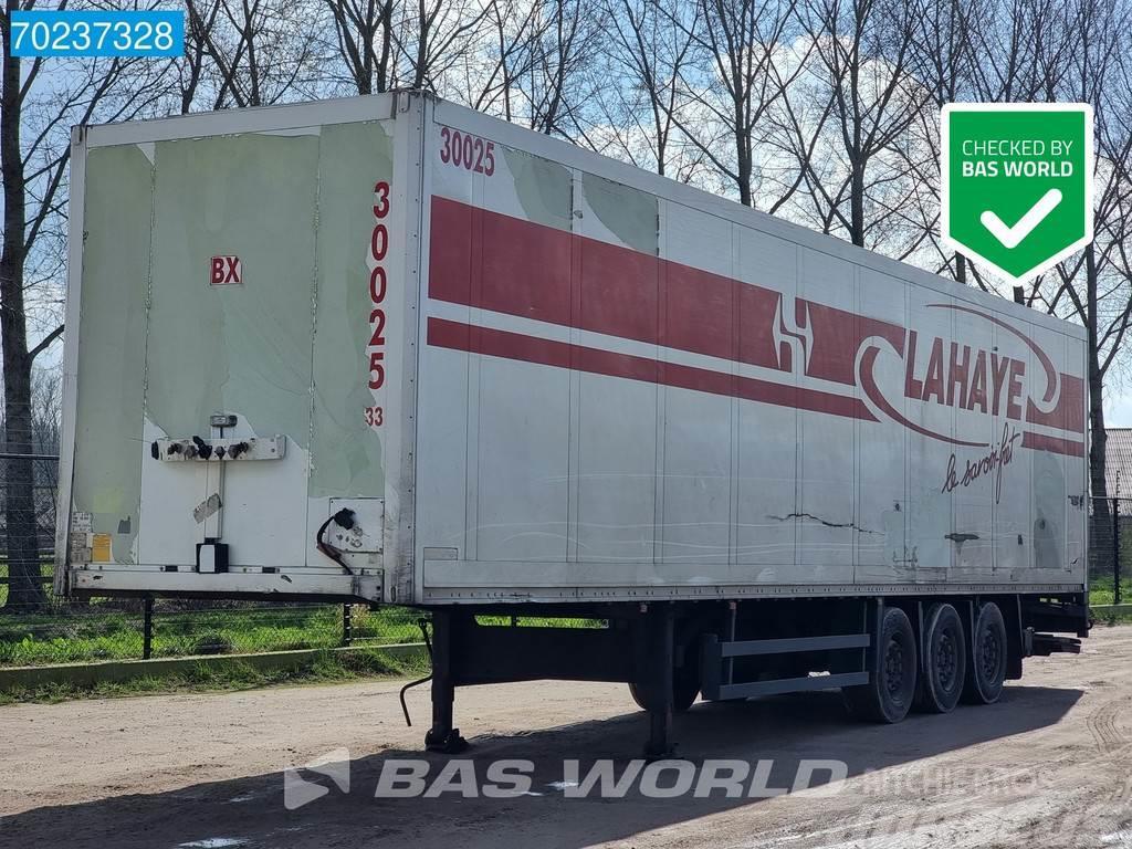 Schmitz Cargobull SKO24 3 axles TÜV 07-24 Tailgate LBW SAF Semi-trailer med fast kasse