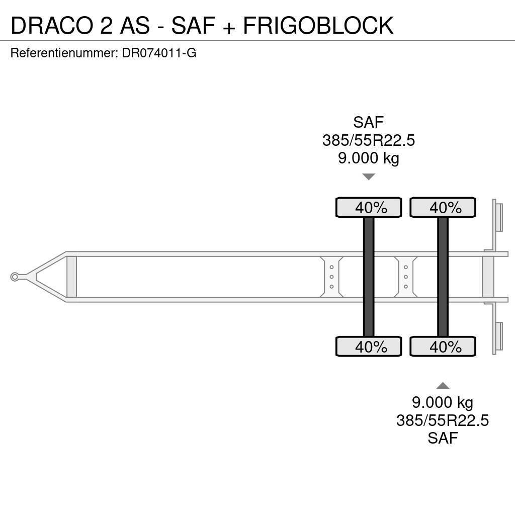 Draco 2 AS - SAF + FRIGOBLOCK Køleanhænger