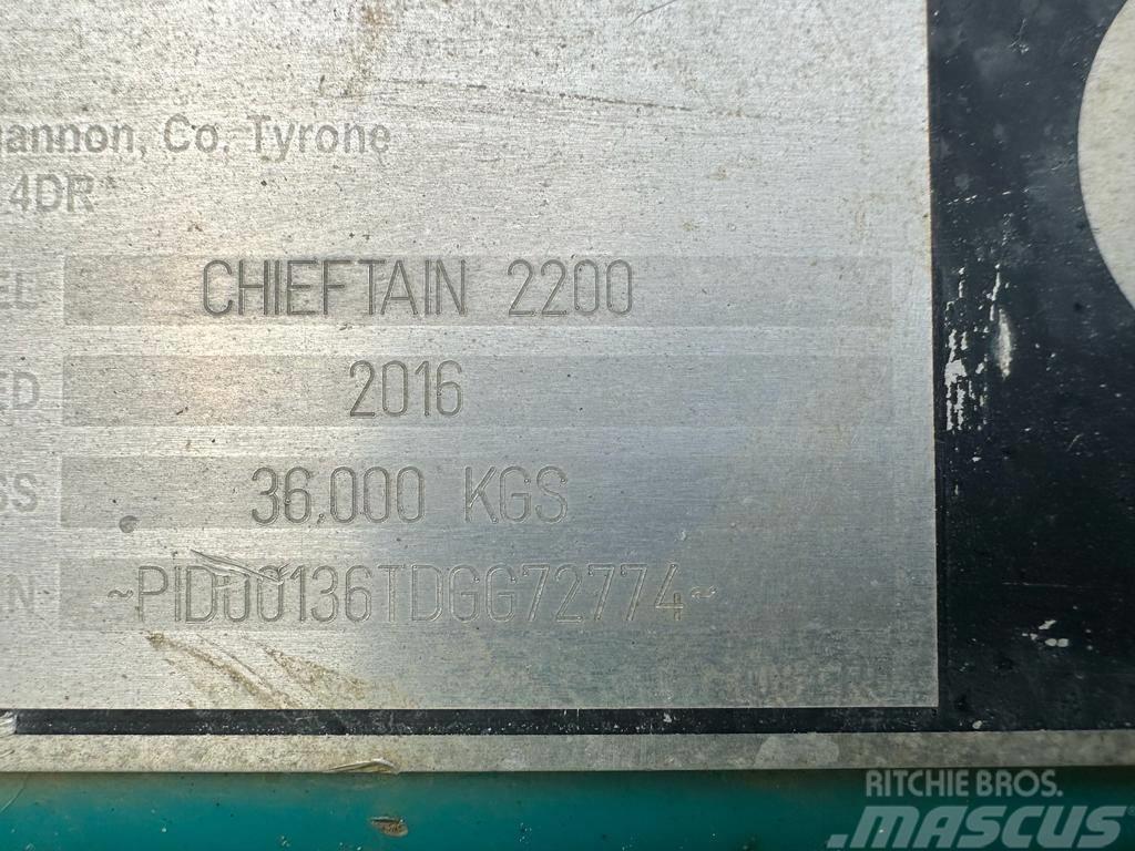 PowerScreen Chieftain 2200 Mobile sorterværker