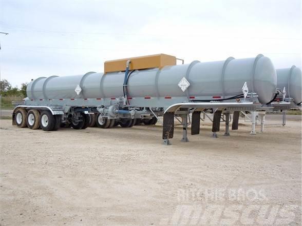 Tiger NEW TIGER MANUFACTURING DOT 412 TWO COMPARTMENT AC Semi-trailer med Tank