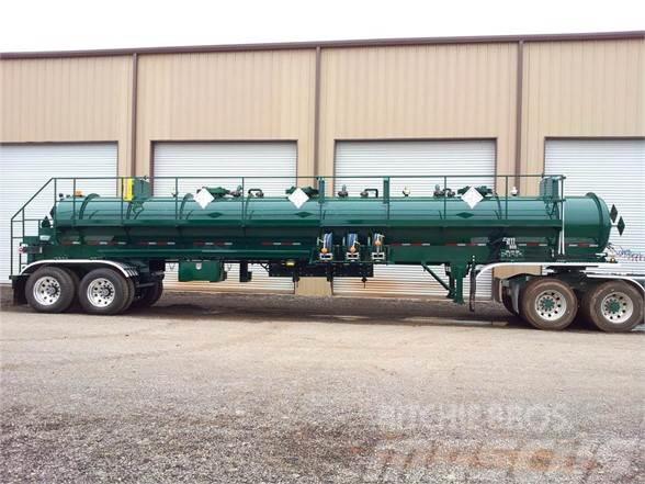Tiger NEW TIGER THREE COMPARTMENT CHEMICAL DELIVERY TRAI Semi-trailer med Tank