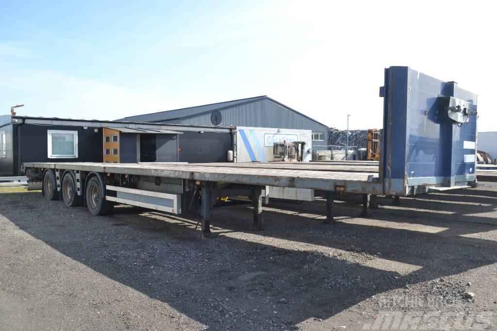 Renders ROC 16,27 serie 5299 Semi-trailer med lad/flatbed