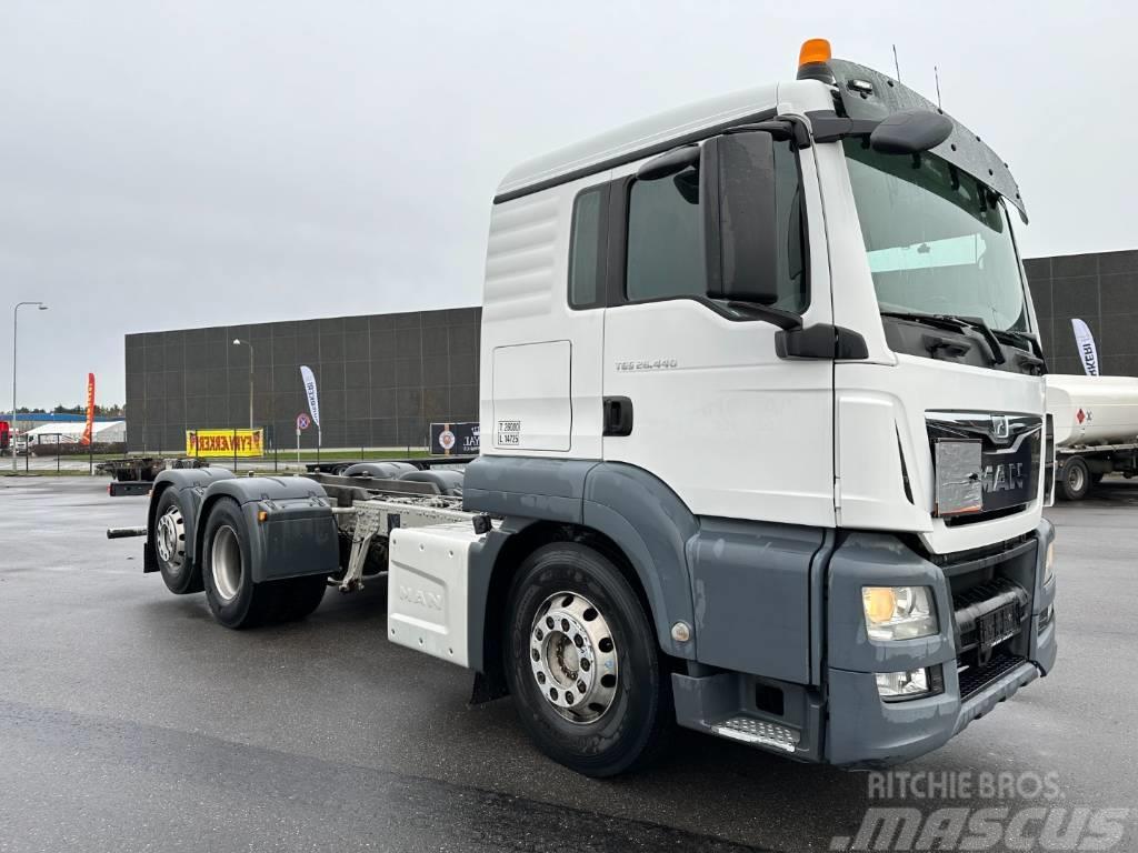 MAN TGS 26.440 6x2*4 Euro 6 Chassis ADR Chassis