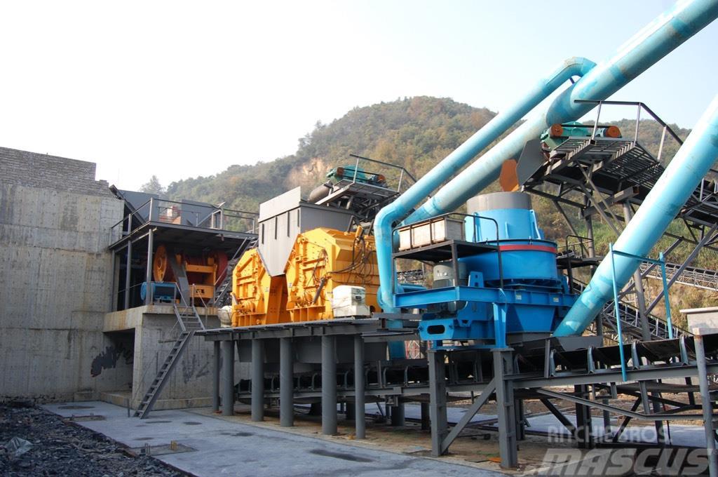 Kinglink 300TPH limestone crushing and sand production line Produktionsanlæg til grusgrav m.m.
