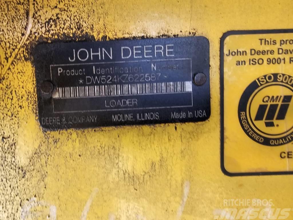 John Deere 524 K Læssemaskiner på hjul
