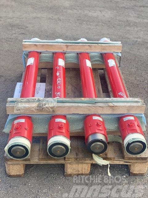 Bauer hydraulic cylinder complet 4 pcs Tilbehør og reservedele til boreudstyr/borerigge