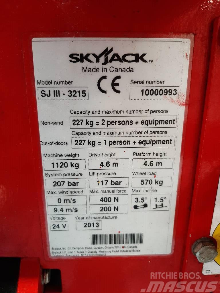 SkyJack SJIII 3215 Saxlifte