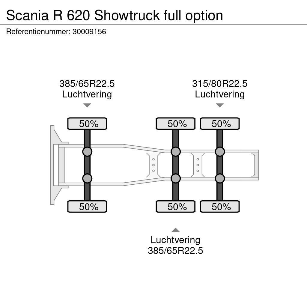 Scania R 620 Showtruck full option Trækkere