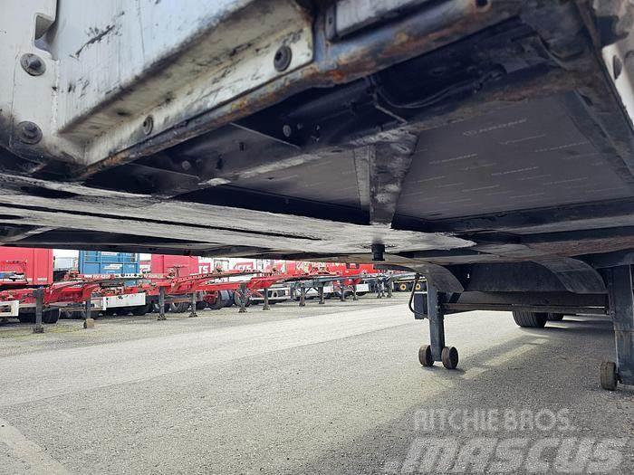 Krone sd | 3 axle mega closed box trailer| damage in fro Andre Semi-trailere