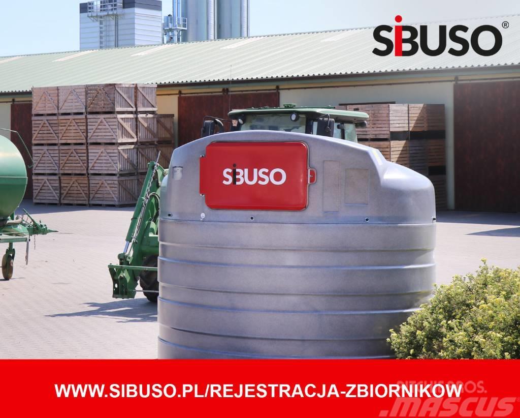 Sibuso 5000L zbiornik dwupłaszczowy Diesel Tanke/Beholdere