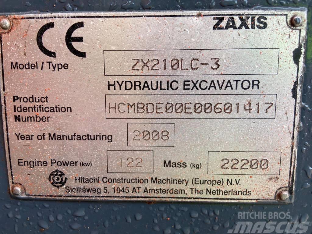 Hitachi ZX 210 LC-3 Gravemaskiner på larvebånd