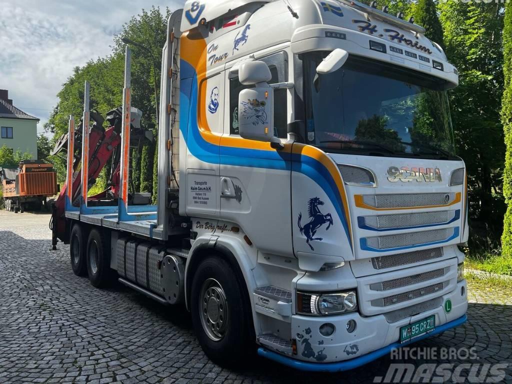 Scania R 560 Tømmertransport