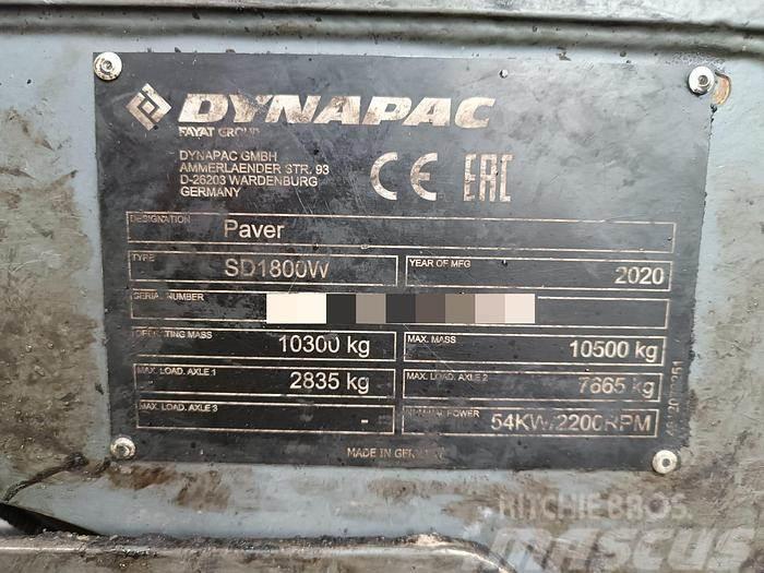 Dynapac SD1800W Asfaltudlæggere