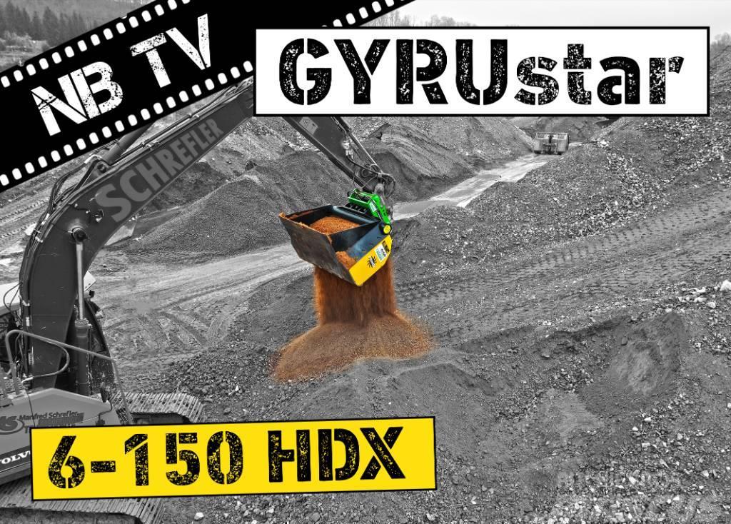 Gyru-Star 6-150HDX (opt Oilquick OQ70/50, Lehnhoff) Stengrebe