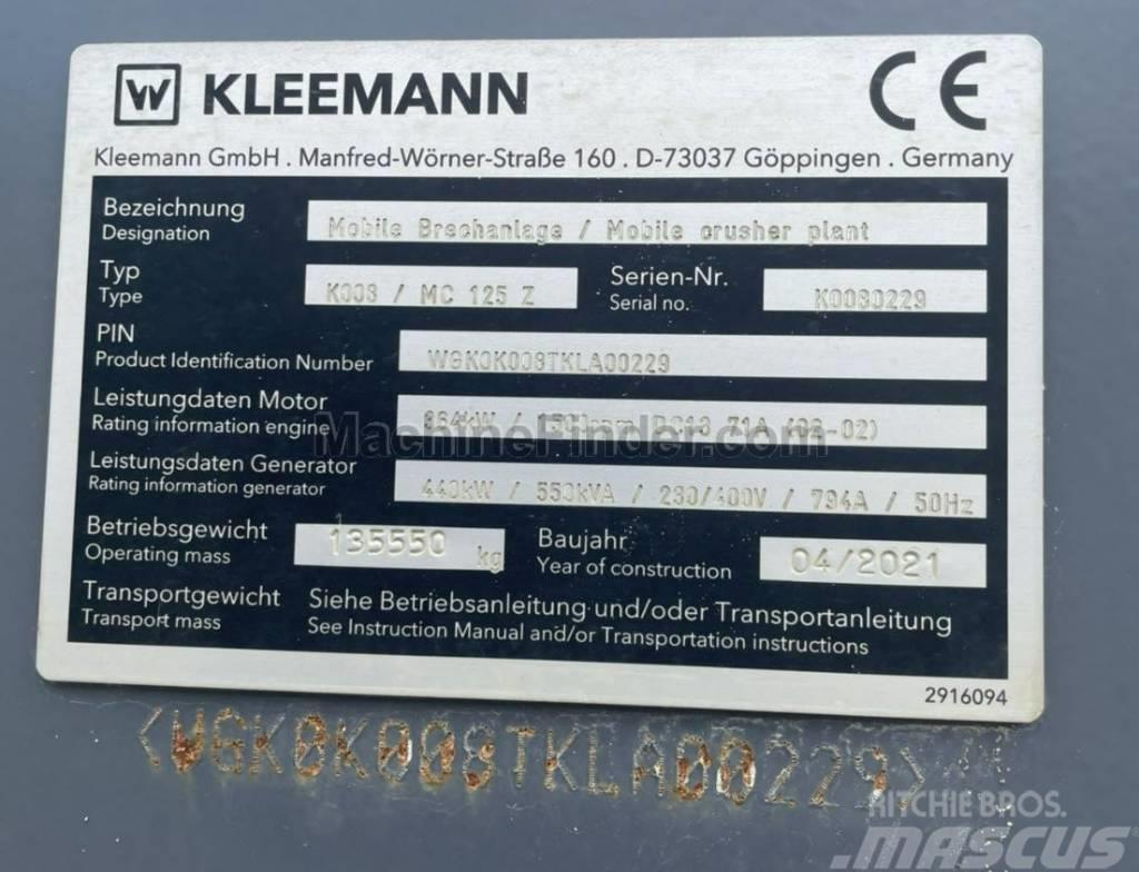 Kleemann MC125Z Mobile knusere
