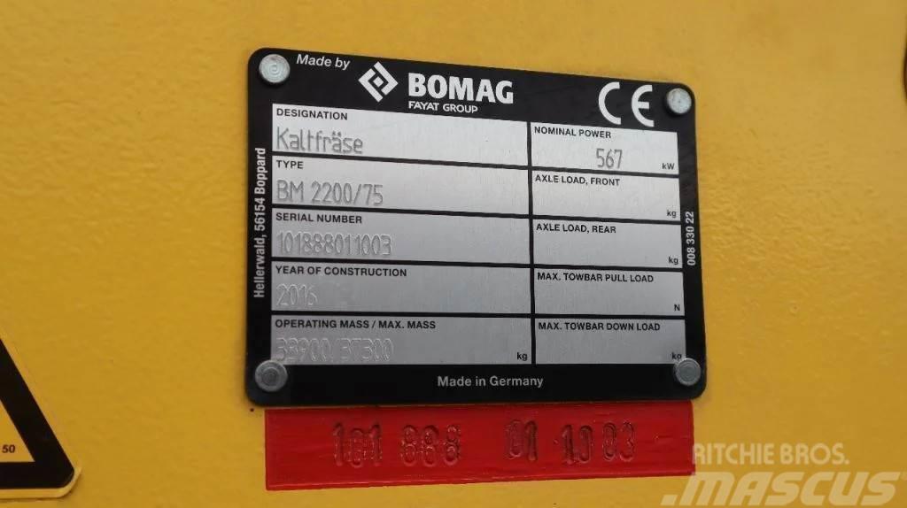 Bomag BM 2200/75 | COLD PLANER | NEW CONDITION! Asfalt-koldfræsere