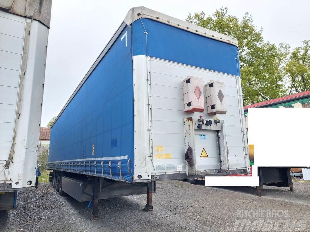 Schmitz Cargobull SCS24/L-13.62 BS EB Edscha Gardine Liftachse Semi-trailer med Gardinsider