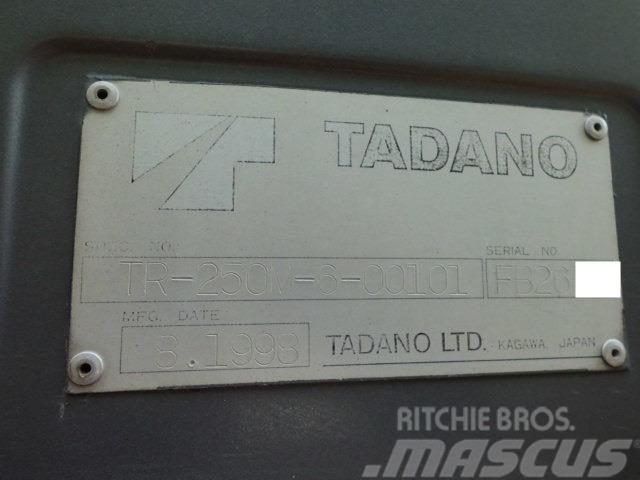 Tadano TR250M-6 Kraner til hårdt terræn