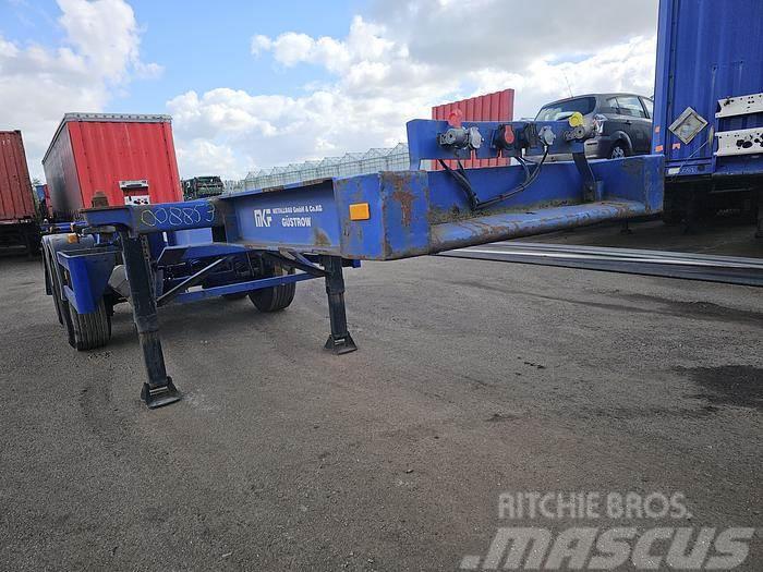 MKF Metallbau 20 FT Container chassis | steel susp Semi-trailer med containerramme
