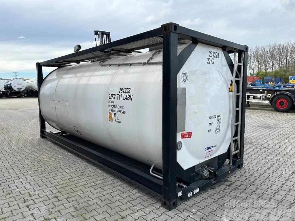 CIMC tankcontainers TOP: ONE WAY/NEW 20FT ISO tankconta Tanke