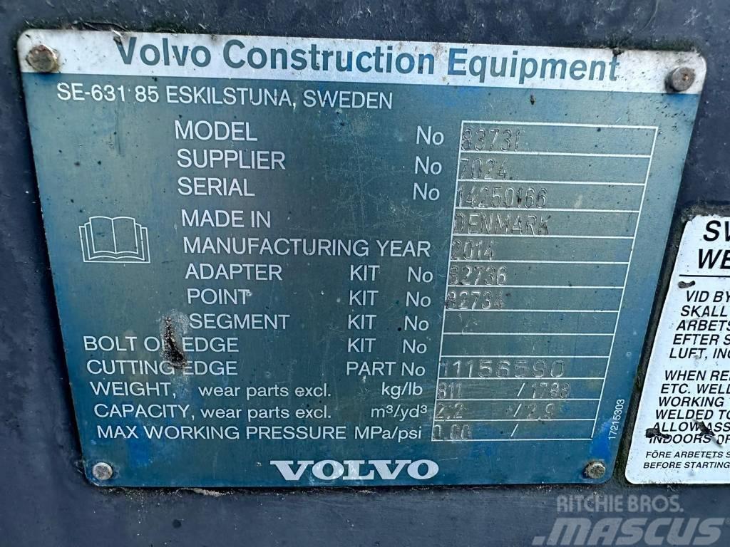 Volvo Bucket 2500mm Skovle